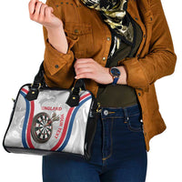 Custom England Darts Shoulder Handbag Go Champions Grunge Marble Style