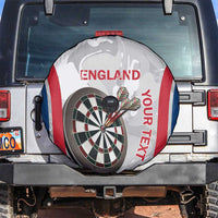 Custom England Darts Spare Tire Cover Go Champions Grunge Marble Style - Wonder Print Shop