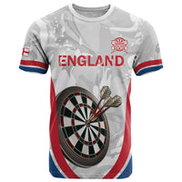 Custom England Darts T Shirt Go Champions Grunge Marble Style - Wonder Print Shop