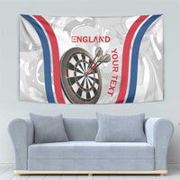 Custom England Darts Tapestry Go Champions Grunge Marble Style - Wonder Print Shop