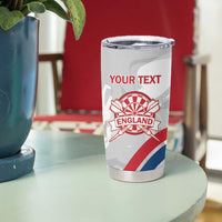 Custom England Darts Tumbler Cup Go Champions Grunge Marble Style - Wonder Print Shop