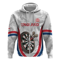 Custom England Darts Zip Hoodie Go Champions Grunge Marble Style - Wonder Print Shop