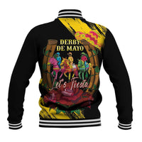 Derby De Mayo 2025 Baseball Jacket Pinata Horse Racing Let's Fiesta