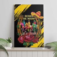 Derby De Mayo 2025 Canvas Wall Art Pinata Horse Racing Let's Fiesta