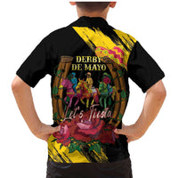 Derby De Mayo 2025 Family Matching Mermaid Dress and Hawaiian Shirt Pinata Horse Racing Let's Fiesta