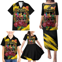 Derby De Mayo 2025 Family Matching Puletasi and Hawaiian Shirt Pinata Horse Racing Let's Fiesta