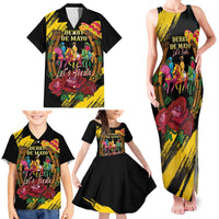 Derby De Mayo 2025 Family Matching Tank Maxi Dress and Hawaiian Shirt Pinata Horse Racing Let's Fiesta
