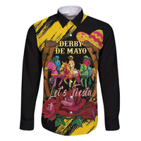 Derby De Mayo 2025 Family Matching Tank Maxi Dress and Hawaiian Shirt Pinata Horse Racing Let's Fiesta