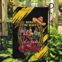 Derby De Mayo 2025 Garden Flag Pinata Horse Racing Let's Fiesta