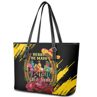 Derby De Mayo 2025 Leather Tote Bag Pinata Horse Racing Let's Fiesta