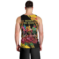 Derby De Mayo 2025 Men Tank Top Pinata Horse Racing Let's Fiesta