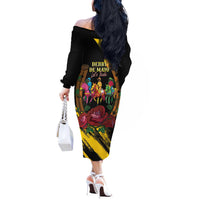 Derby De Mayo 2025 Off The Shoulder Long Sleeve Dress Pinata Horse Racing Let's Fiesta