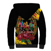 Derby De Mayo 2025 Sherpa Hoodie Pinata Horse Racing Let's Fiesta - Wonder Print Shop
