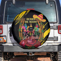 Derby De Mayo 2025 Spare Tire Cover Pinata Horse Racing Let's Fiesta - Wonder Print Shop