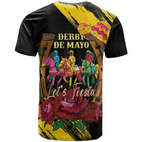 Derby De Mayo 2025 T Shirt Pinata Horse Racing Let's Fiesta - Wonder Print Shop
