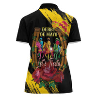 Derby De Mayo 2025 Women Polo Shirt Pinata Horse Racing Let's Fiesta - Wonder Print Shop