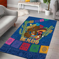 Mexico Cinco De Mayo 2025 Area Rug Chili Pepper Let's Fiesta