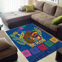 Mexico Cinco De Mayo 2025 Area Rug Chili Pepper Let's Fiesta