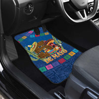 Mexico Cinco De Mayo 2025 Car Mats Chili Pepper Let's Fiesta