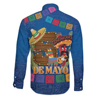 Mexico Cinco De Mayo 2025 Family Matching Off The Shoulder Long Sleeve Dress and Hawaiian Shirt Chili Pepper Let's Fiesta