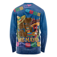 Mexico Cinco De Mayo 2025 Long Sleeve Shirt Chili Pepper Let's Fiesta