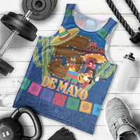 Mexico Cinco De Mayo 2025 Men Tank Top Chili Pepper Let's Fiesta