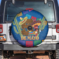 Mexico Cinco De Mayo 2025 Spare Tire Cover Chili Pepper Let's Fiesta - Wonder Print Shop