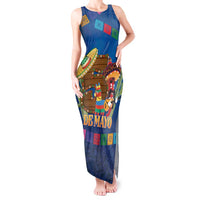 Mexico Cinco De Mayo 2025 Tank Maxi Dress Chili Pepper Let's Fiesta - Wonder Print Shop