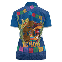 Mexico Cinco De Mayo 2025 Women Polo Shirt Chili Pepper Let's Fiesta - Wonder Print Shop