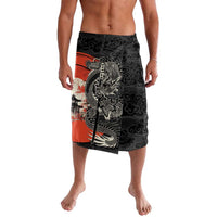 Japanese Dragon Katana Enso Lavalava Japan Pagoda Seamless Cloud - Wonder Print Shop