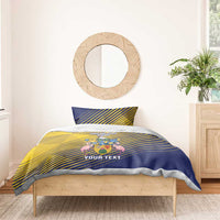Custom Turks and Caicos Islands Football Bedding Set 2025 Go Champions