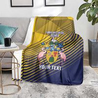 Custom Turks and Caicos Islands Football Blanket 2025 Go Champions