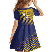 Custom Turks and Caicos Islands Football Family Matching Off Shoulder Maxi Dress and Hawaiian Shirt 2025 Go Champions