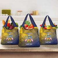 Custom Turks and Caicos Islands Football Grocery Bag 2025 Go Champions