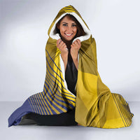 Custom Turks and Caicos Islands Football Hooded Blanket 2025 Go Champions