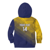 Custom Turks and Caicos Islands Football Kid Hoodie 2025 Go Champions