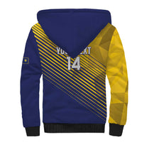 Custom Turks and Caicos Islands Football Sherpa Hoodie 2025 Go Champions