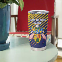 Custom Turks and Caicos Islands Football Tumbler Cup 2025 Go Champions