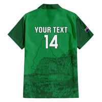 Custom Montserrat Football Family Matching Tank Maxi Dress and Hawaiian Shirt 2025 Go Emerald Boys