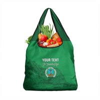 Custom Montserrat Football Grocery Bag 2025 Go Emerald Boys