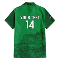 Custom Montserrat Football Hawaiian Shirt 2025 Go Emerald Boys