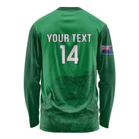 Custom Montserrat Football Long Sleeve Shirt 2025 Go Emerald Boys