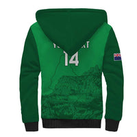 Custom Montserrat Football Sherpa Hoodie 2025 Go Emerald Boys