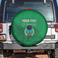 Custom Montserrat Football Spare Tire Cover 2025 Go Emerald Boys