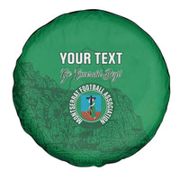 Custom Montserrat Football Spare Tire Cover 2025 Go Emerald Boys