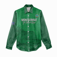 Custom Montserrat Football Women Casual Shirt 2025 Go Emerald Boys