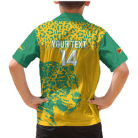 Custom Guyana Football Family Matching Mermaid Dress and Hawaiian Shirt 2025 Go Golden Jaguars