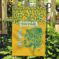 Custom Guyana Football Garden Flag 2025 Go Golden Jaguars
