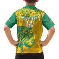 Custom Guyana Football Hawaiian Shirt 2025 Go Golden Jaguars