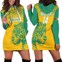Custom Guyana Football Hoodie Dress 2025 Go Golden Jaguars